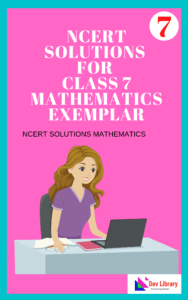 NCERT Solutions for Class 7 Mathematics Exp