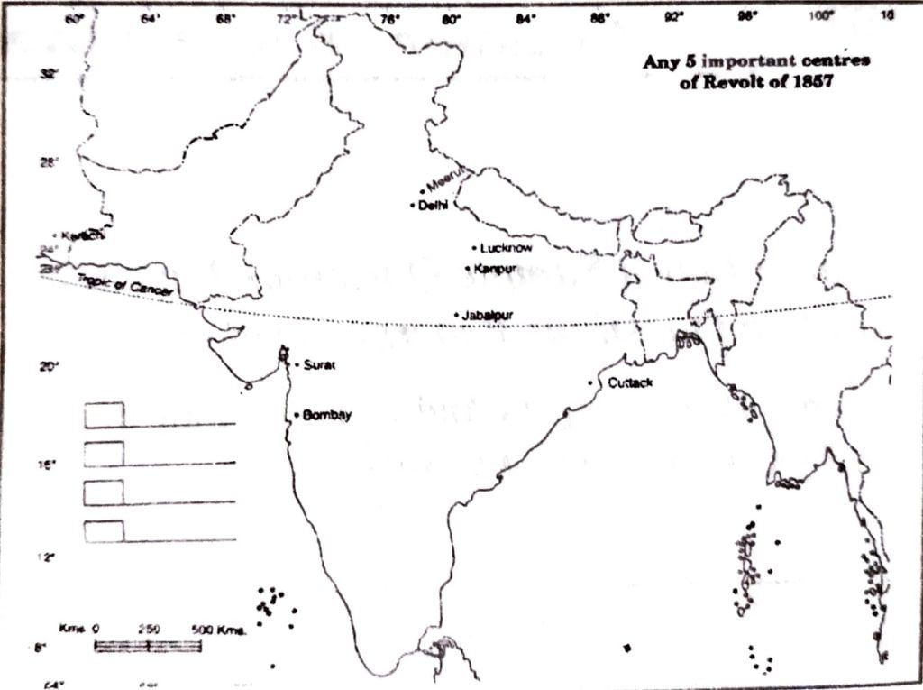 Class 12 History Chapter 18 Map 2