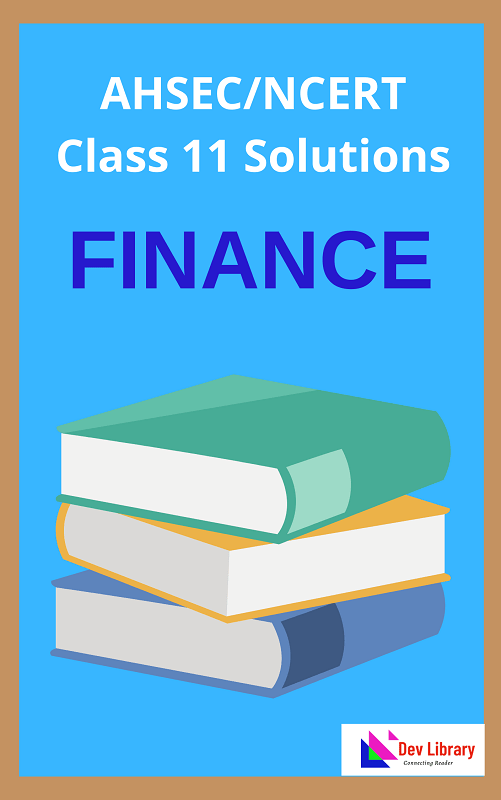 Class 11 Finance Solution