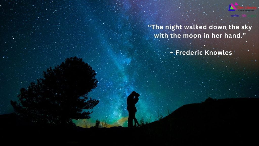 Inspirational Night Sky Quotes in English