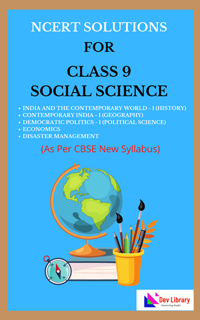 NCERT Class 9 Social Science Solutions