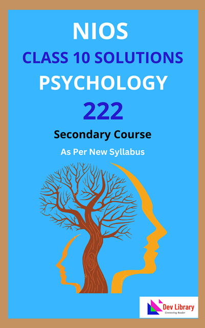 NIOS Class 10 Psychology Solutions